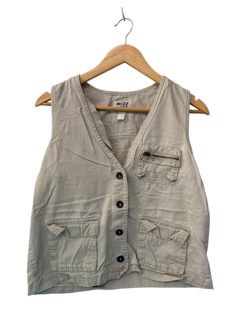 Mizz Lizz Utility Vest Vintage