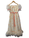 Vintage Floral Dress Vintage