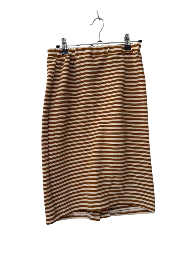 Mikarose Striped Midi Skirt