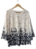 Floral Tunic Long Sleeves