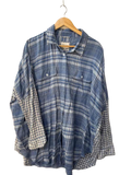 American Eagle Plaid Button-Up Long Sleeves