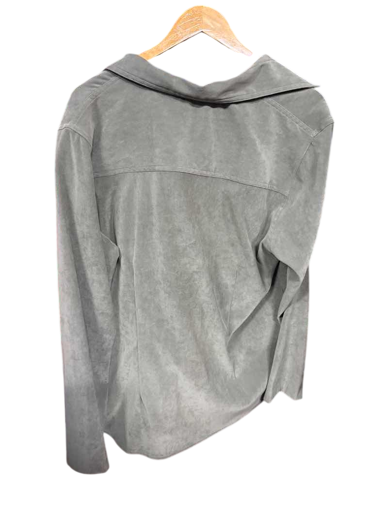 green Apparenza Button Up, M