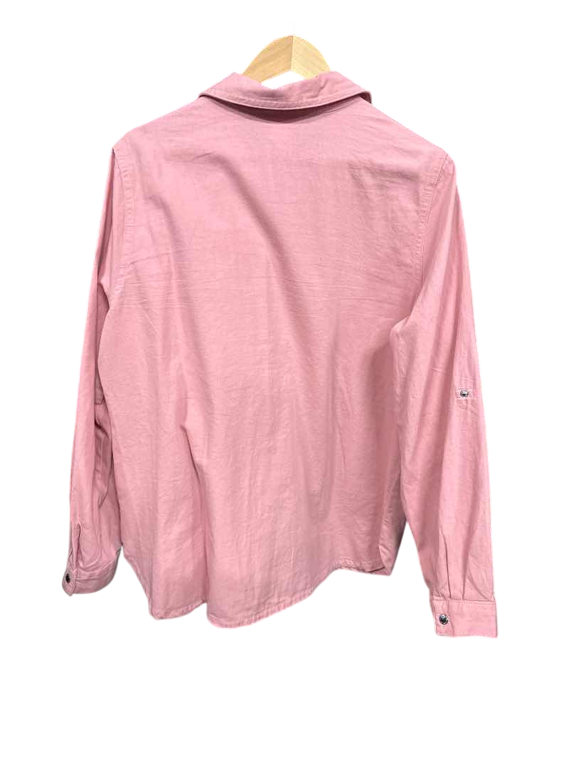 Pink Collection L Button Down, L