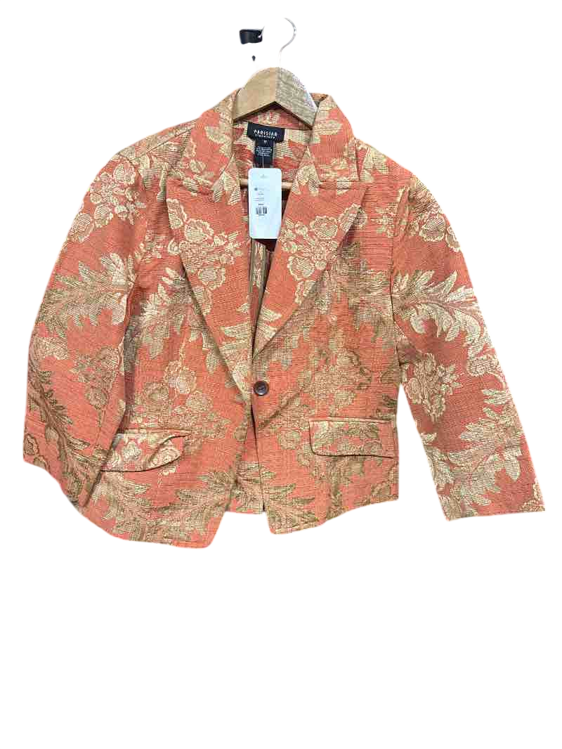 Orange Parisian Signature Blazer, 12