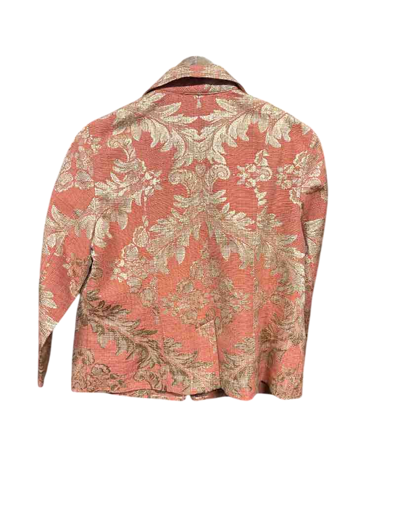 Orange Parisian Signature Blazer, 12