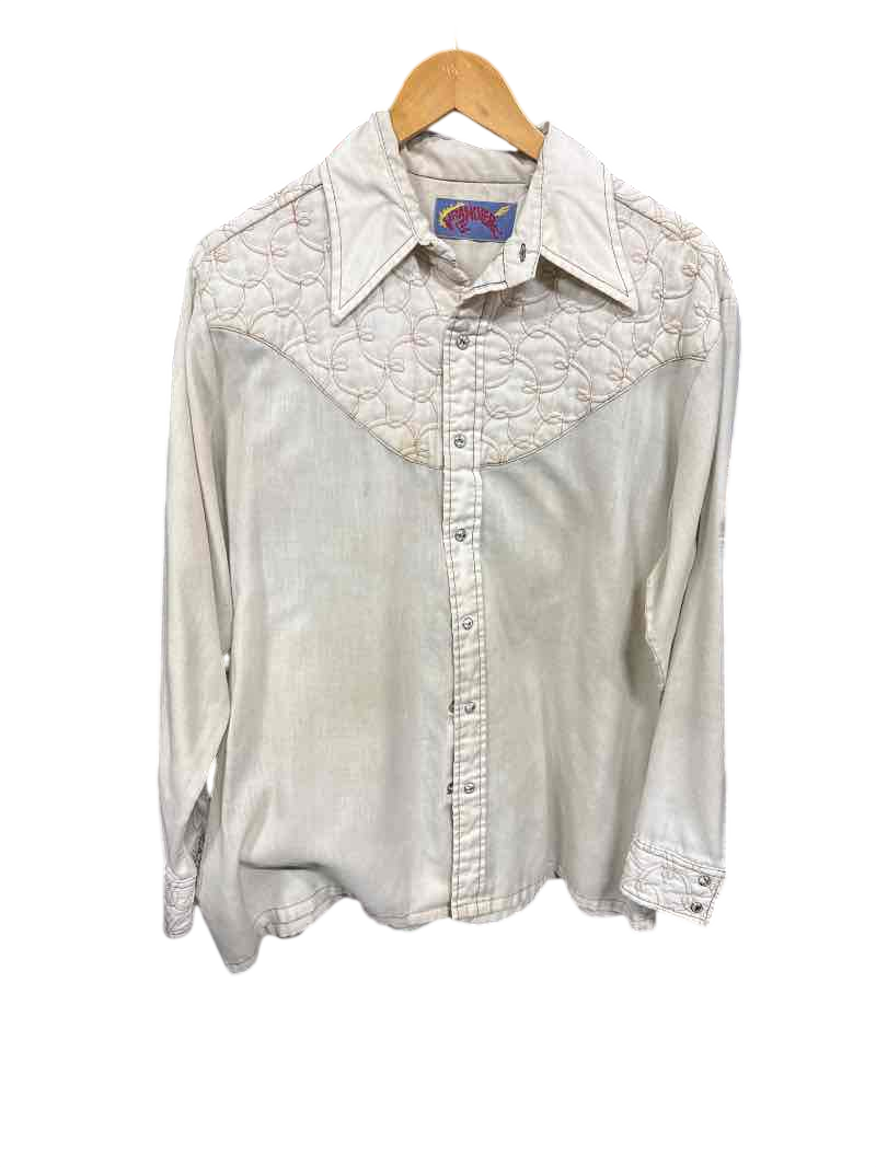 Cream Wrangler Button Down, XL