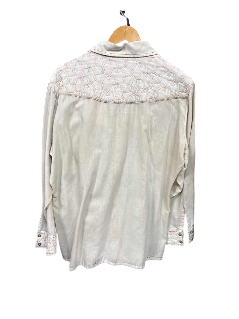 Cream Wrangler Button Down, XL