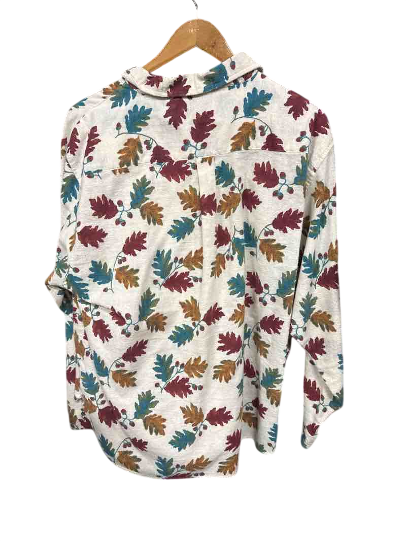 Cream Haband Button Down, XL