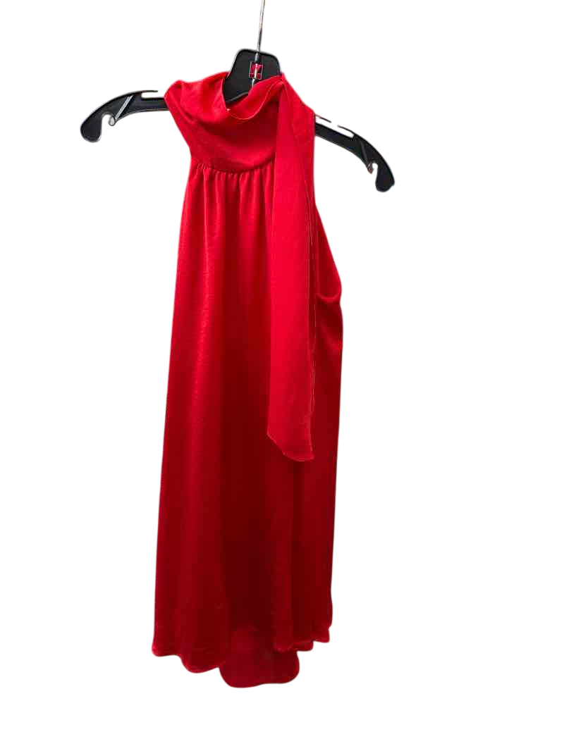 Red Impressions Shift Dress, S