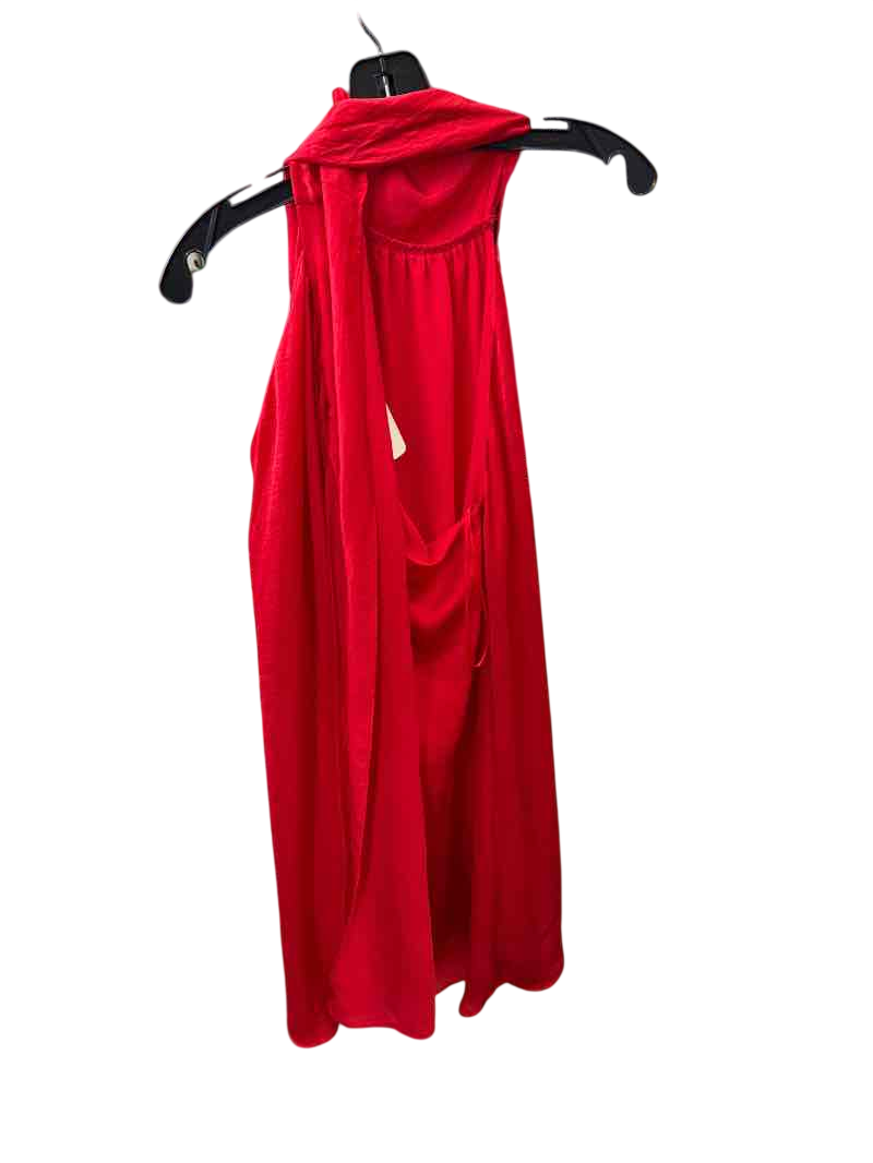 Red Impressions Shift Dress, S