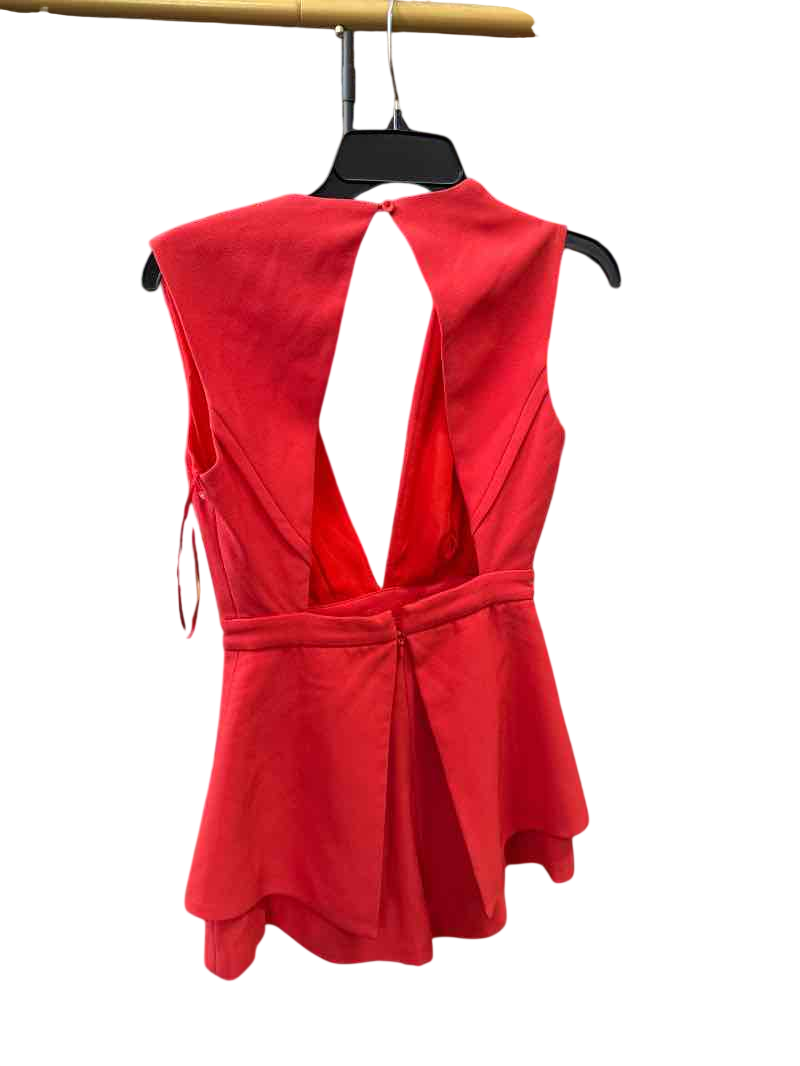 Red Finders Keepers Romper, XS
