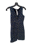 Blue/Yellow J.Crew Buttoned Dress, 00