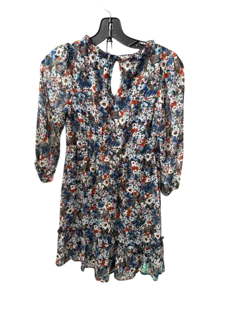 Blue Speechless Mini Dress, XS