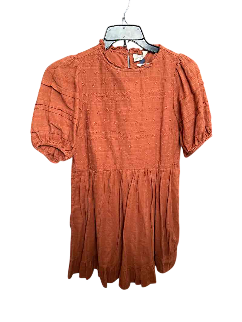 Orange Universal Thread Babydoll Dress, S