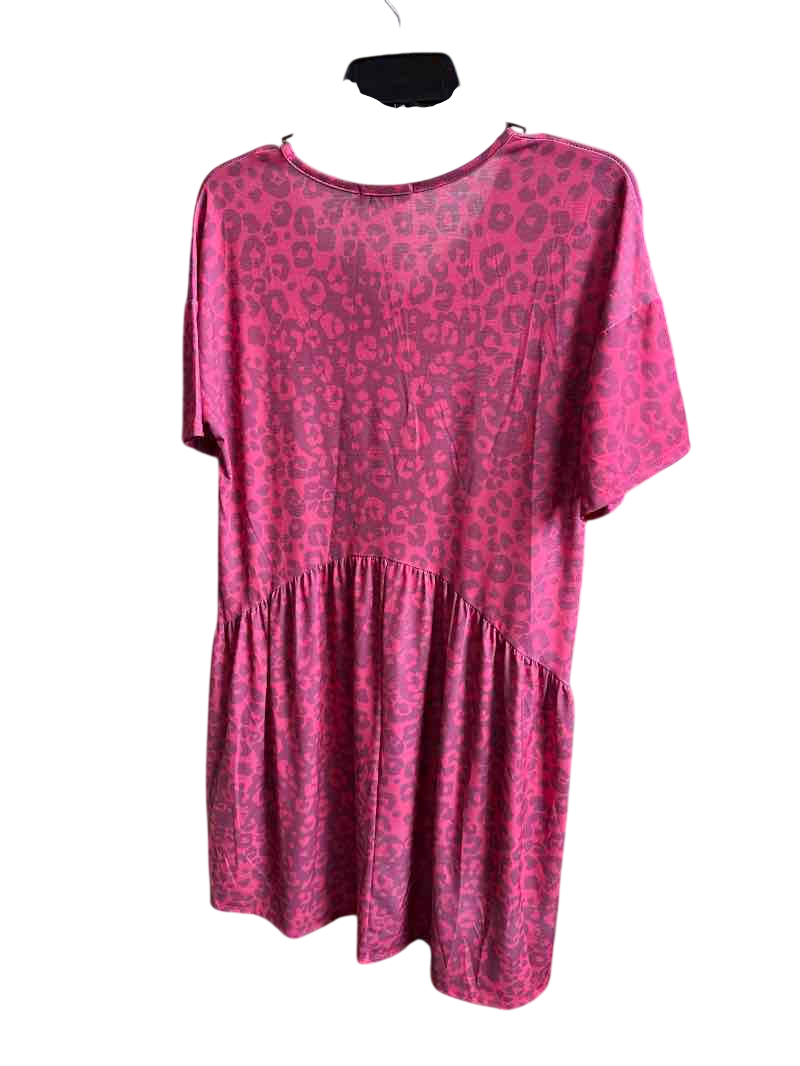 Pink BomBom Casual Dress, S