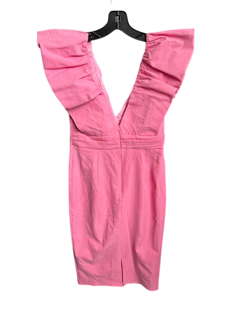 Pink Elle Zeitoune Puffed Sleeve Dress, S