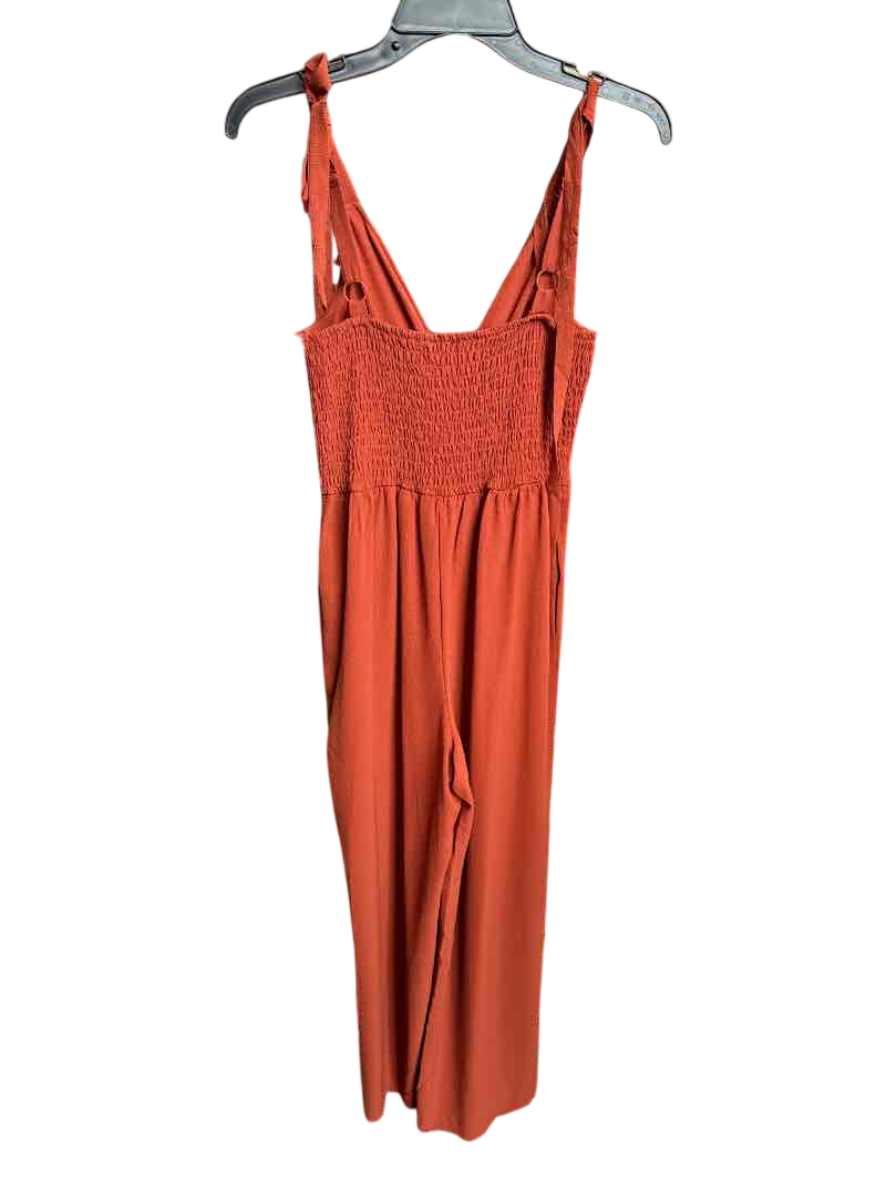 Orange As U Wish Jumpsuit, S