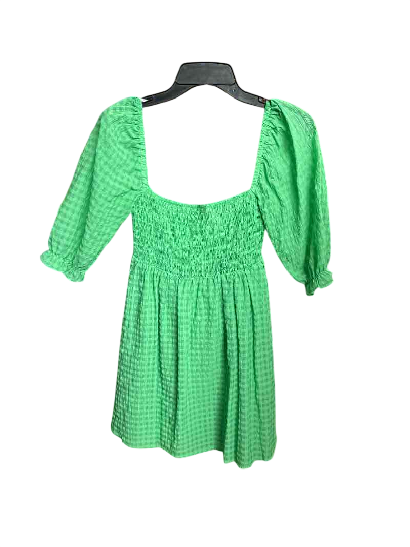 Green Beginning Boutique Off the Shoulder Dress, 4